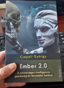 Ember 2.0 - A mesterséges intelligencia Csepeli György könyvborítóján